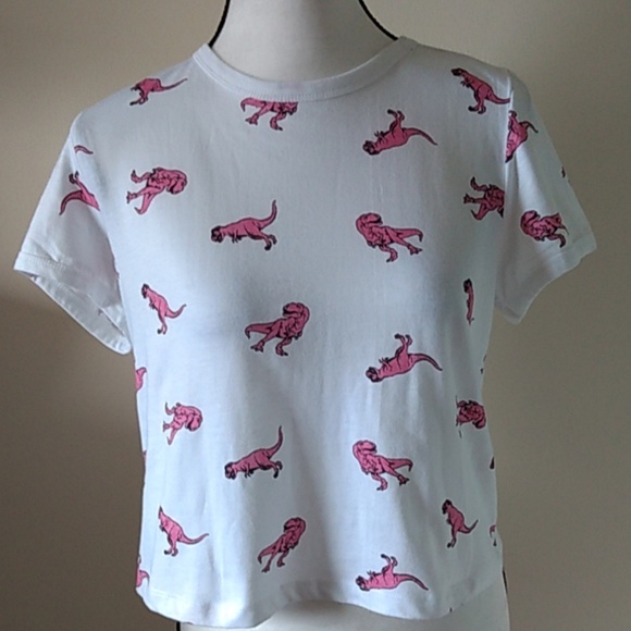 Messy Bun Just Chillin Tops - 🦖Messy Bun Just Chillin crop top